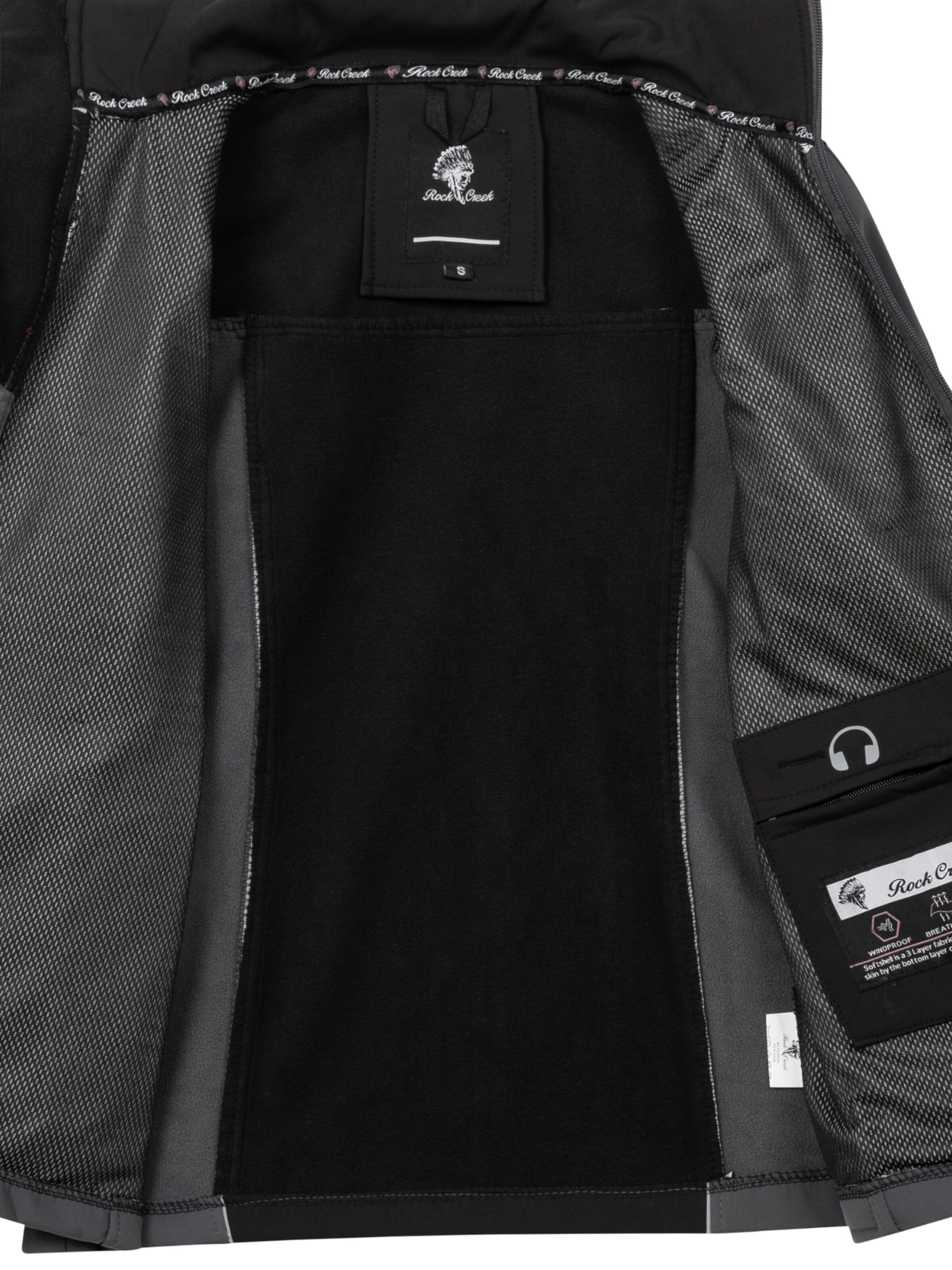 Rock Creek Outdoor Jacket in Grey