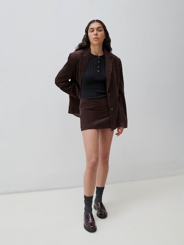 Blazer 'Viola' ABOUT YOU x Marie von Behrens en marron