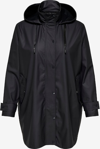 Cappotto funzionale 'CARLili' di ONLY Carmakoma in nero: frontale