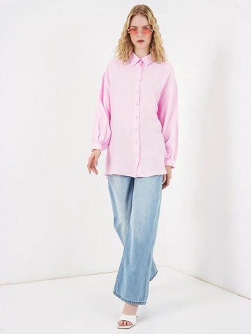 Bigdart Blouse in Pink