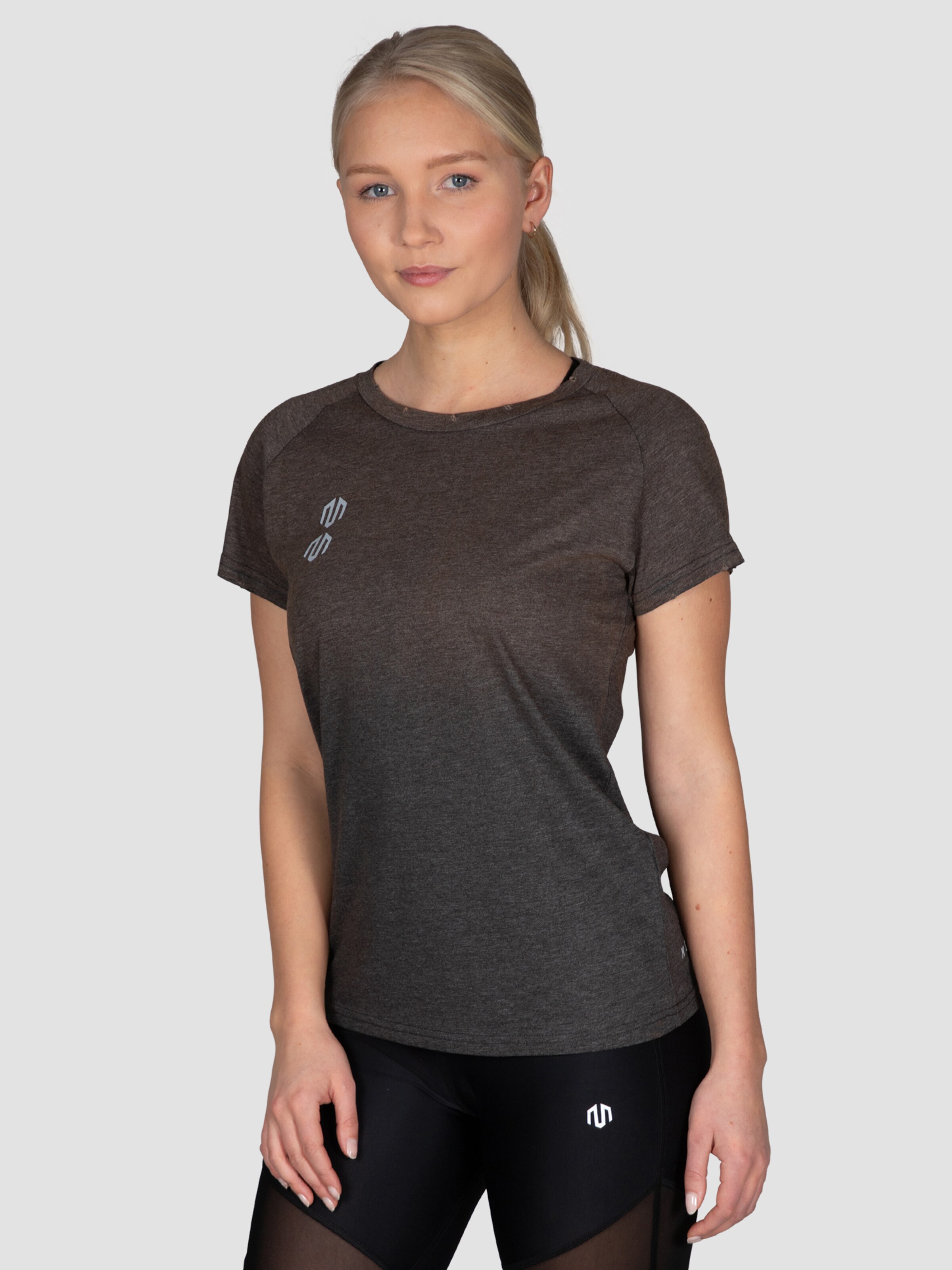 Frauen Sportarten MOROTAI Funktionsshirt 'Batech' in Dunkelgrau - AS90455 Frauen Sportarten MOROTAI Funktionsshirt 'Batech' in Dunkelgrau - AS90455