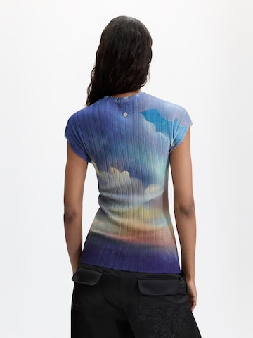 Desigual T-shirt i blå