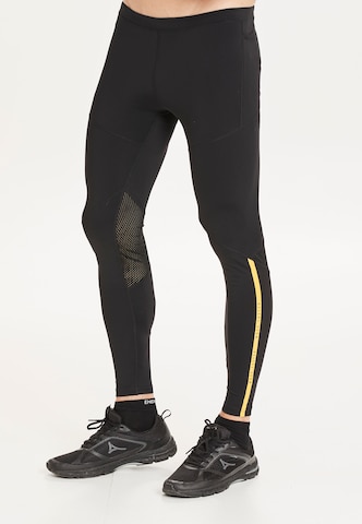 ENDURANCE Slimfit Sportbroek in Zwart: voorkant