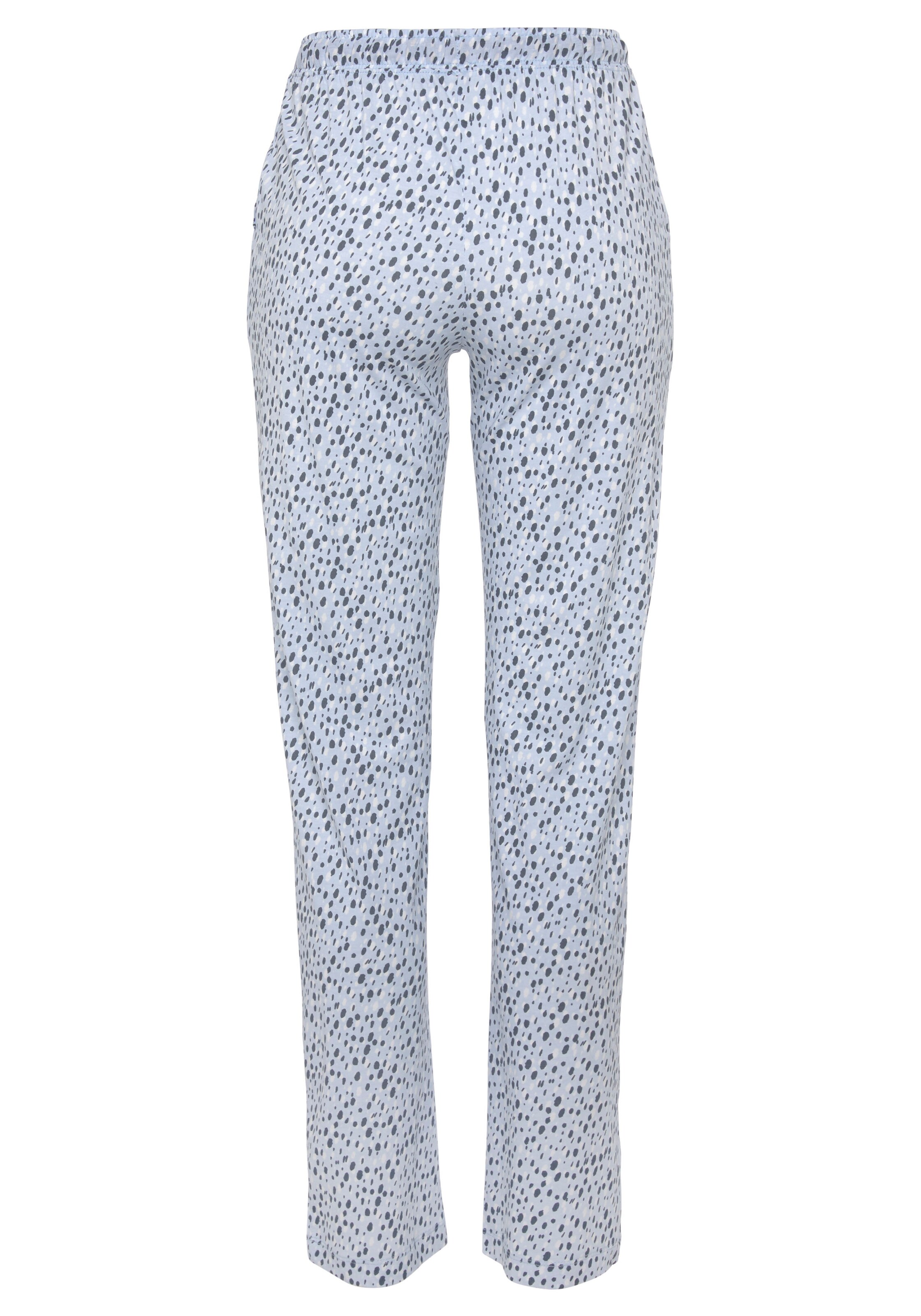 VIVANCE Regularen Hlače | modra barva: zadnja stran