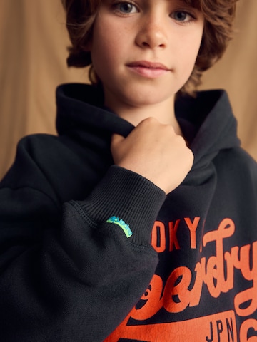 Superdry Sweatshirt in Blauw