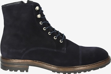 BLACKSTONE Schnürboots 'LESTER' in Blau: Vorderseite