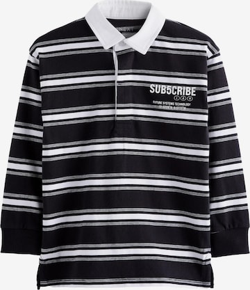 Next Shirt in Black: front