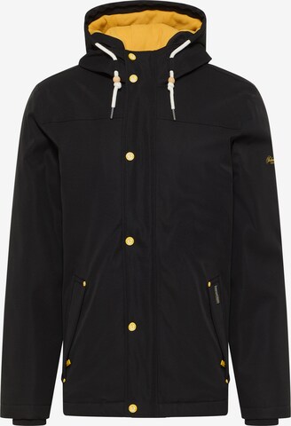 Schmuddelwedda Outdoorjacke in Schwarz: predná strana