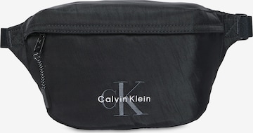 Calvin KleinPojasna torbica - crna boja: prednji dio