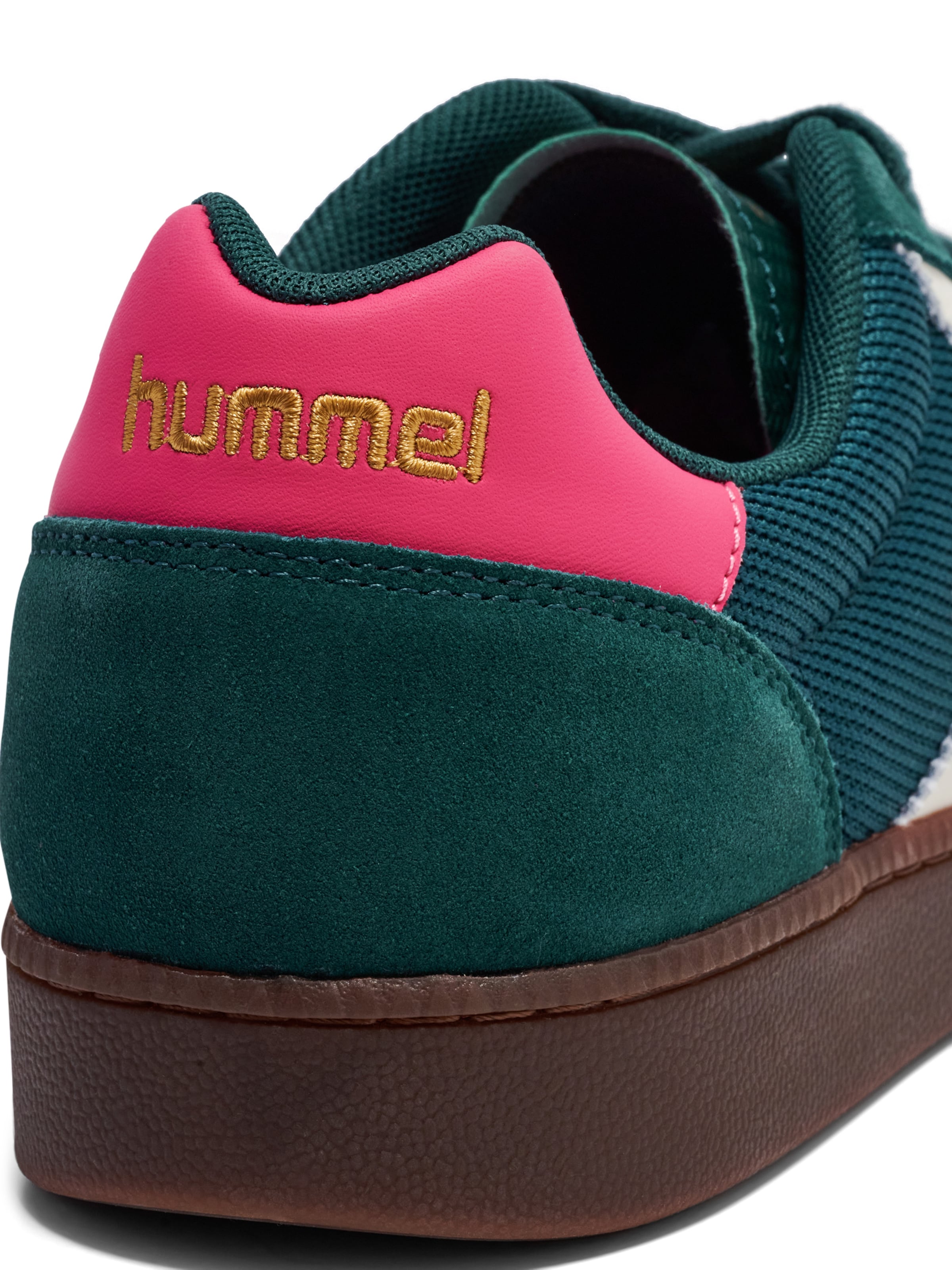 Baskets hautes Hummel en vert