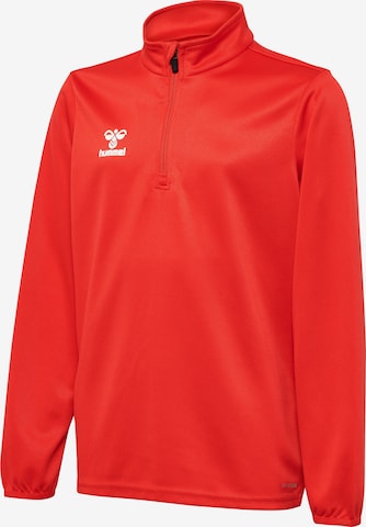 Hummel Athletic Sweatshirt 'ESSENTIAL' in Red