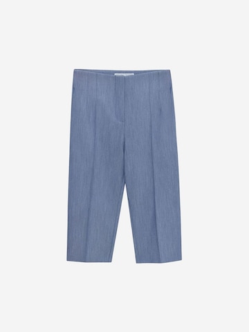 Pantaloni con piega frontale 'Shorts' di Dilvin in blu: frontale