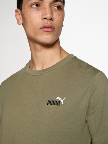 PUMA Koszulka funkcyjna 'ESS No. 1' w kolorze zielony