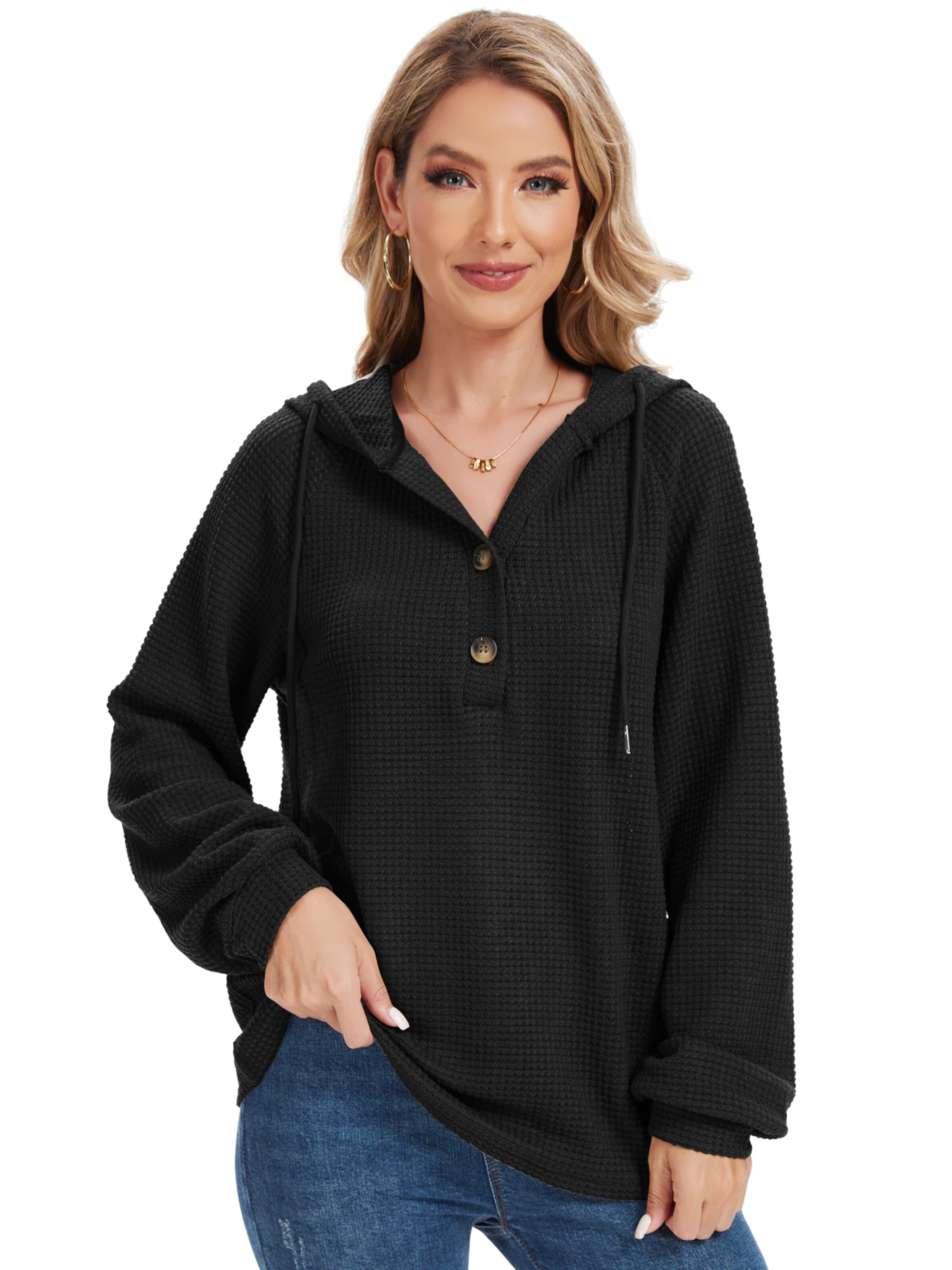 MEETWEE Pullover‌‌‌ in Schwarz: Vorderseite