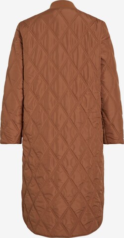 VILA Between-Seasons Coat in Brown