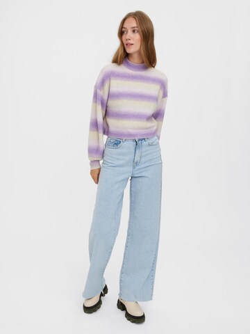 VERO MODA Sweater 'ELEKTRA' in Purple