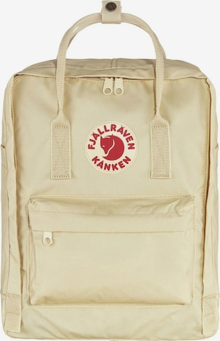 FJALLRAVEN Backpack 'Kånken' in Beige: front