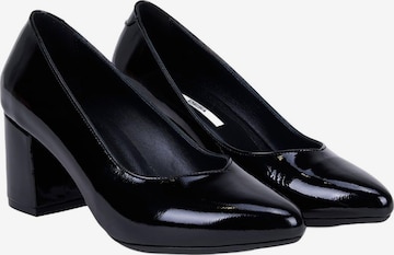 Desa - Zapatos destalonado 'Pumps mit Blockabsatz' en negro: frente