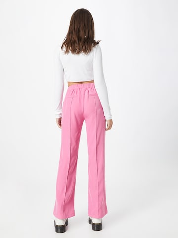 NÜMPH Loose fit Trousers 'TEXAS' in Pink