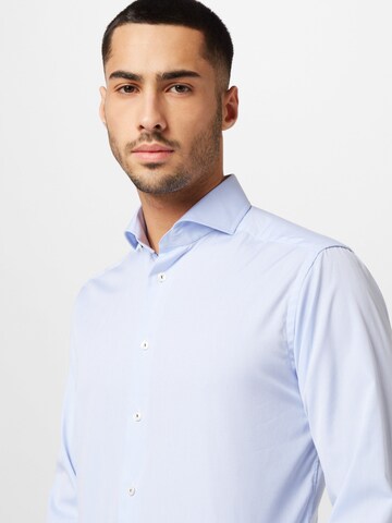 Coupe slim Chemise ETON en bleu