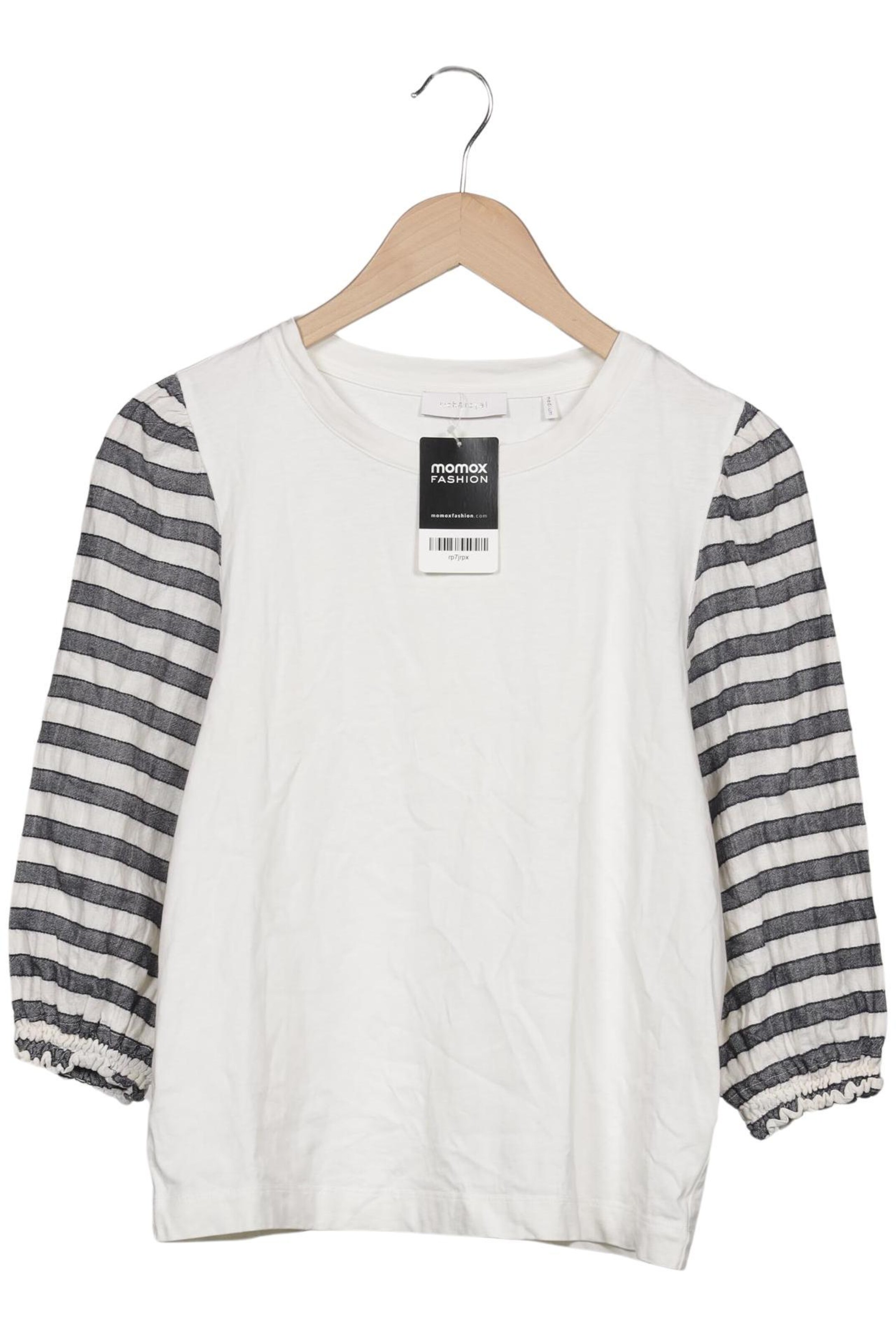 Rich & Royal Langarmshirt M in Weiß: Vorderseite