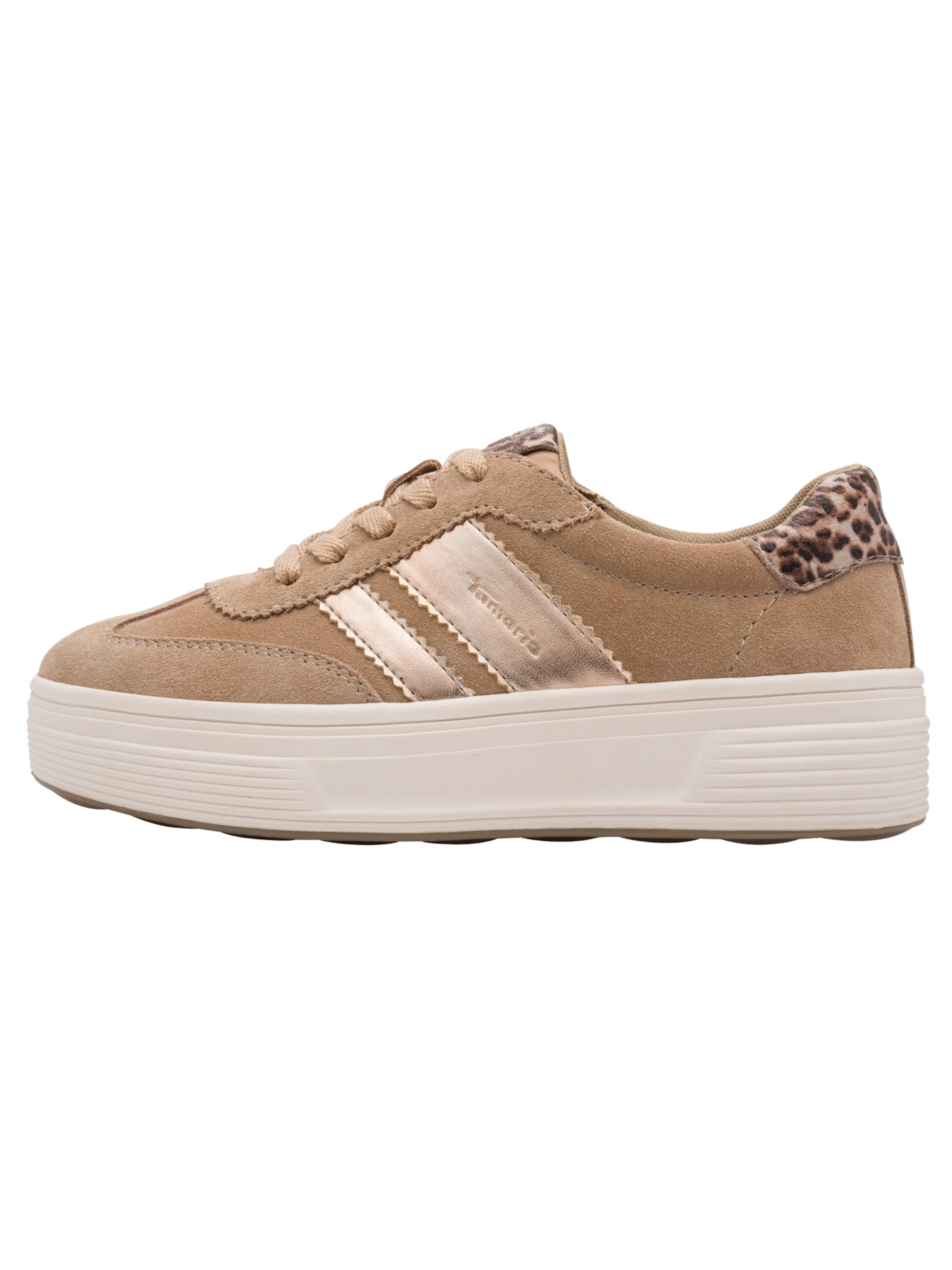 Tamaris Platform trainers in Brown
