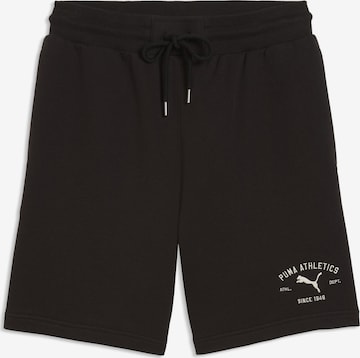 PUMA Sportshorts 'Class Graphic' in Schwarz: Vorderseite