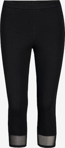 TEYLI - Skinny Leggings en negro: frente