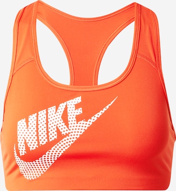 Bustino Reggiseno sportivo di NIKE in rosso: frontale