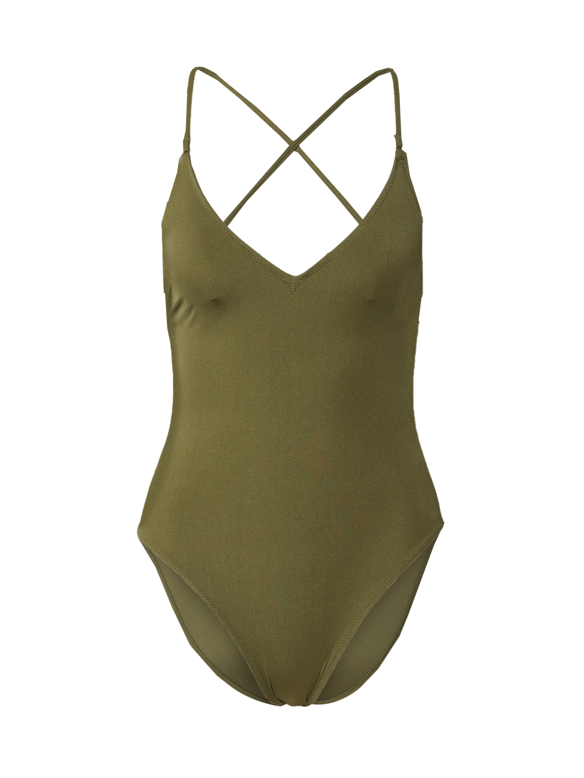 Bustino Costume intero di & Other Stories in verde: frontale