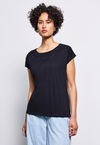 STREET ONE Shirt in Blue: front