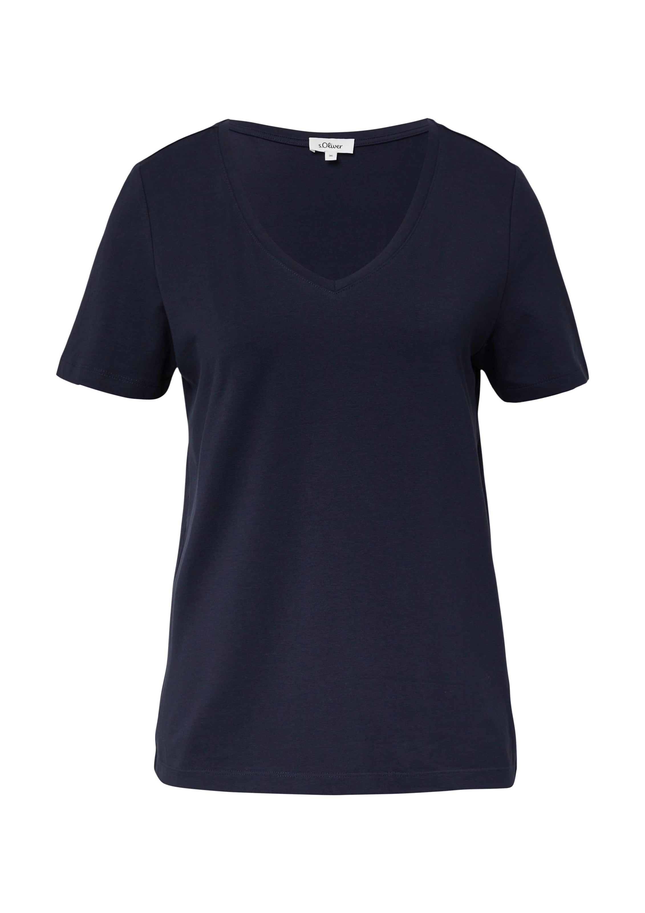 T-shirt s.Oliver en bleu : devant
