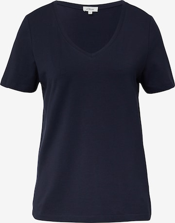 T-shirt s.Oliver en bleu : devant