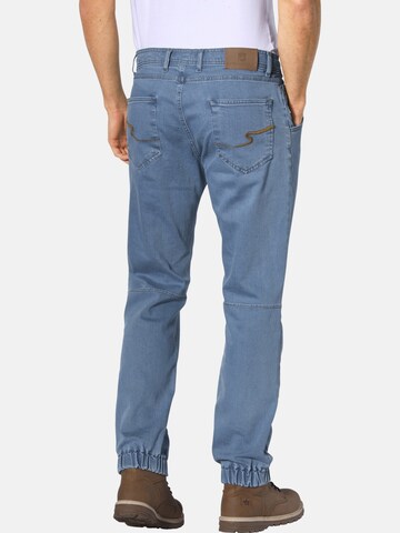 Jan Vanderstorm Tapered Jeans ' Hemal ' in Blauw
