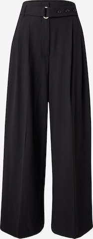 3.1 Phillip Lim - Pierna ancha Pantalón en negro: frente