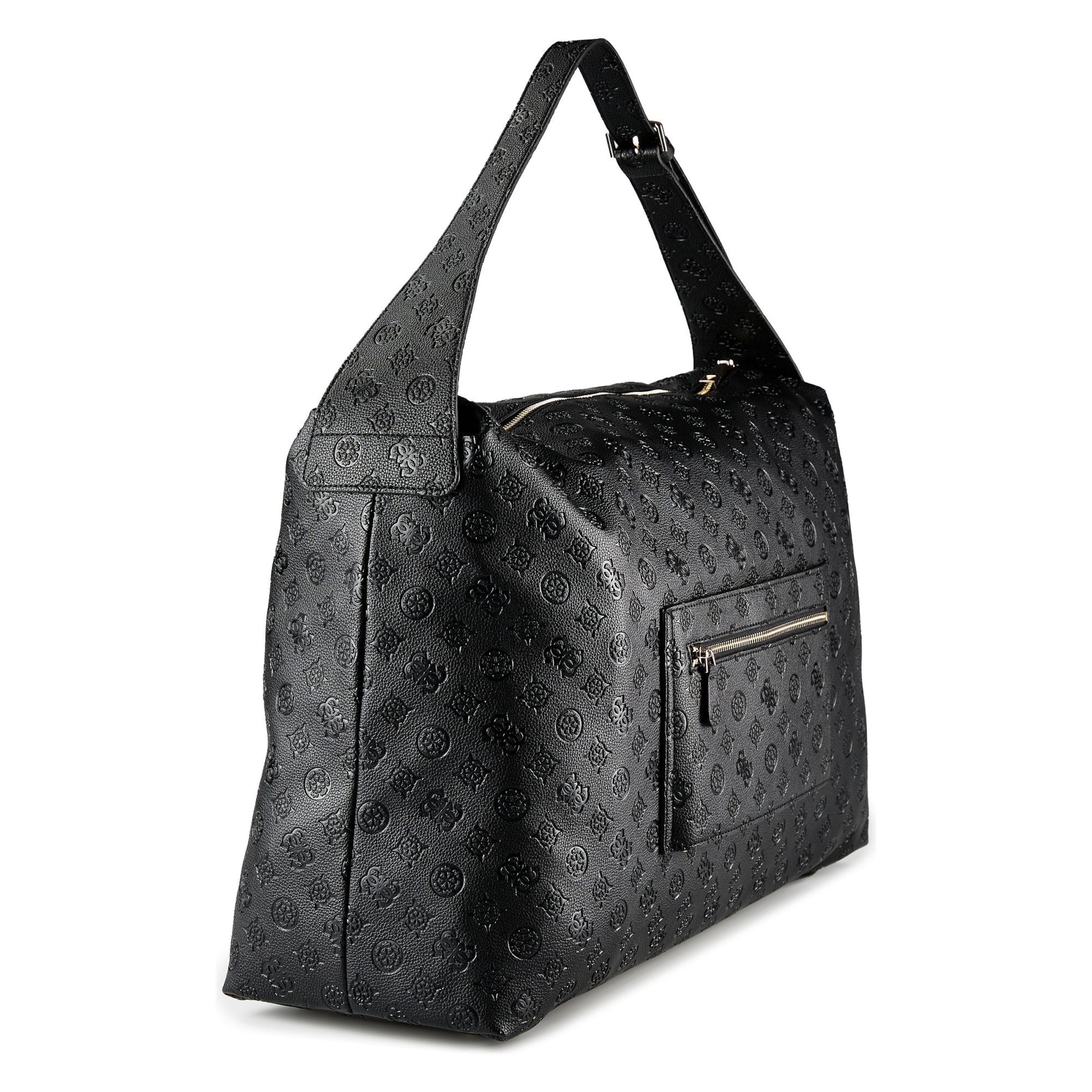 Borsa weekend 'Wilder' di GUESS in nero