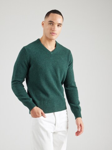 Hackett London Pullover in Grün: Vorderseite