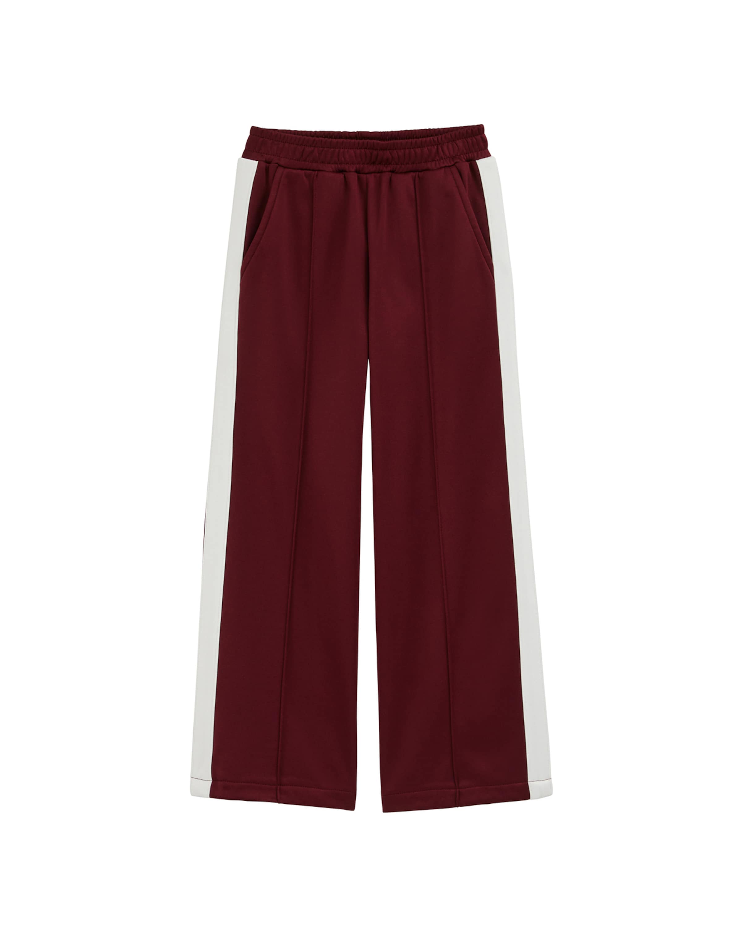 Wide leg Pantaloni di WE Fashion in rosso: frontale