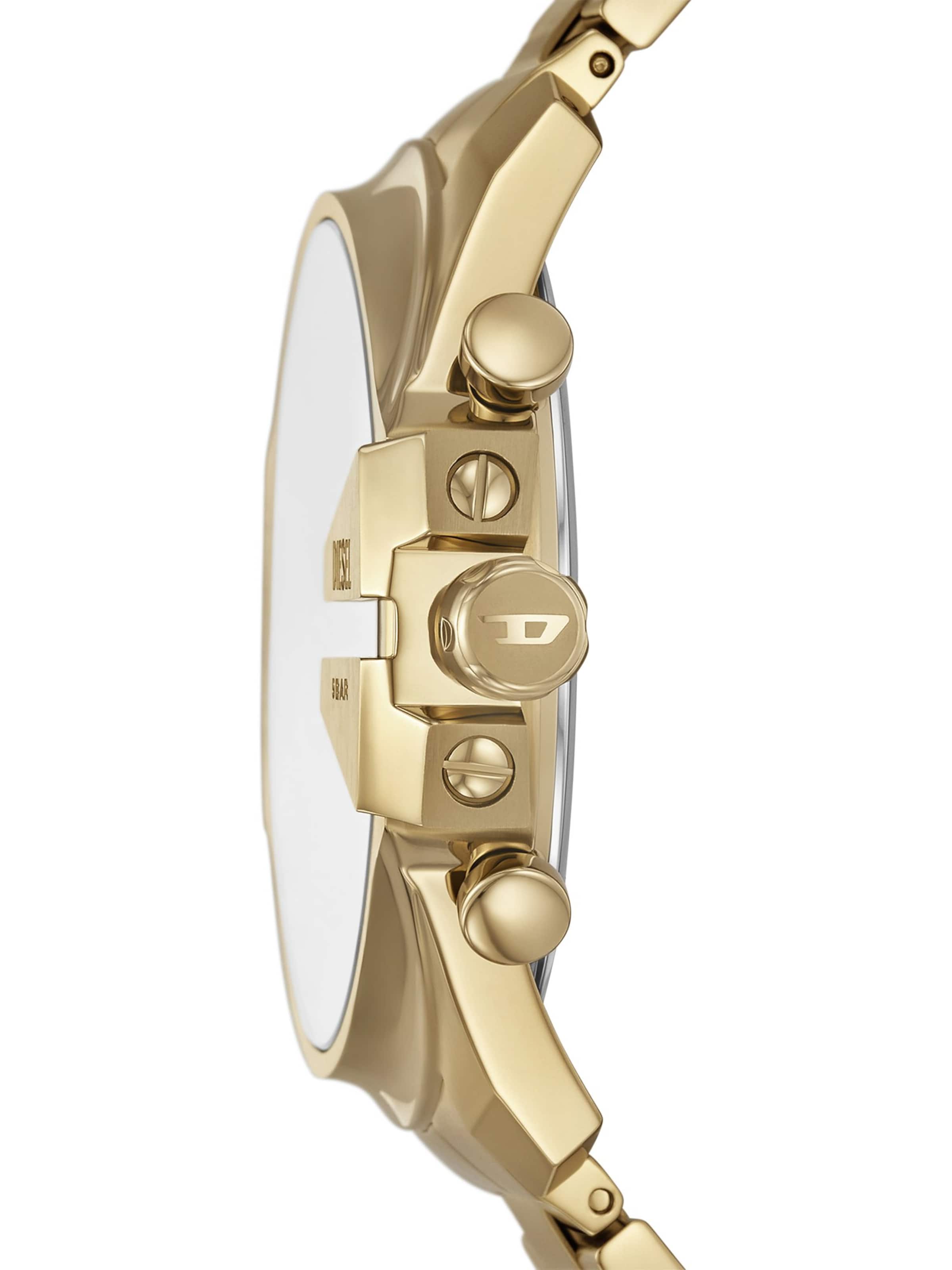 DIESEL Analog watch 'Mega Chief' in Gold