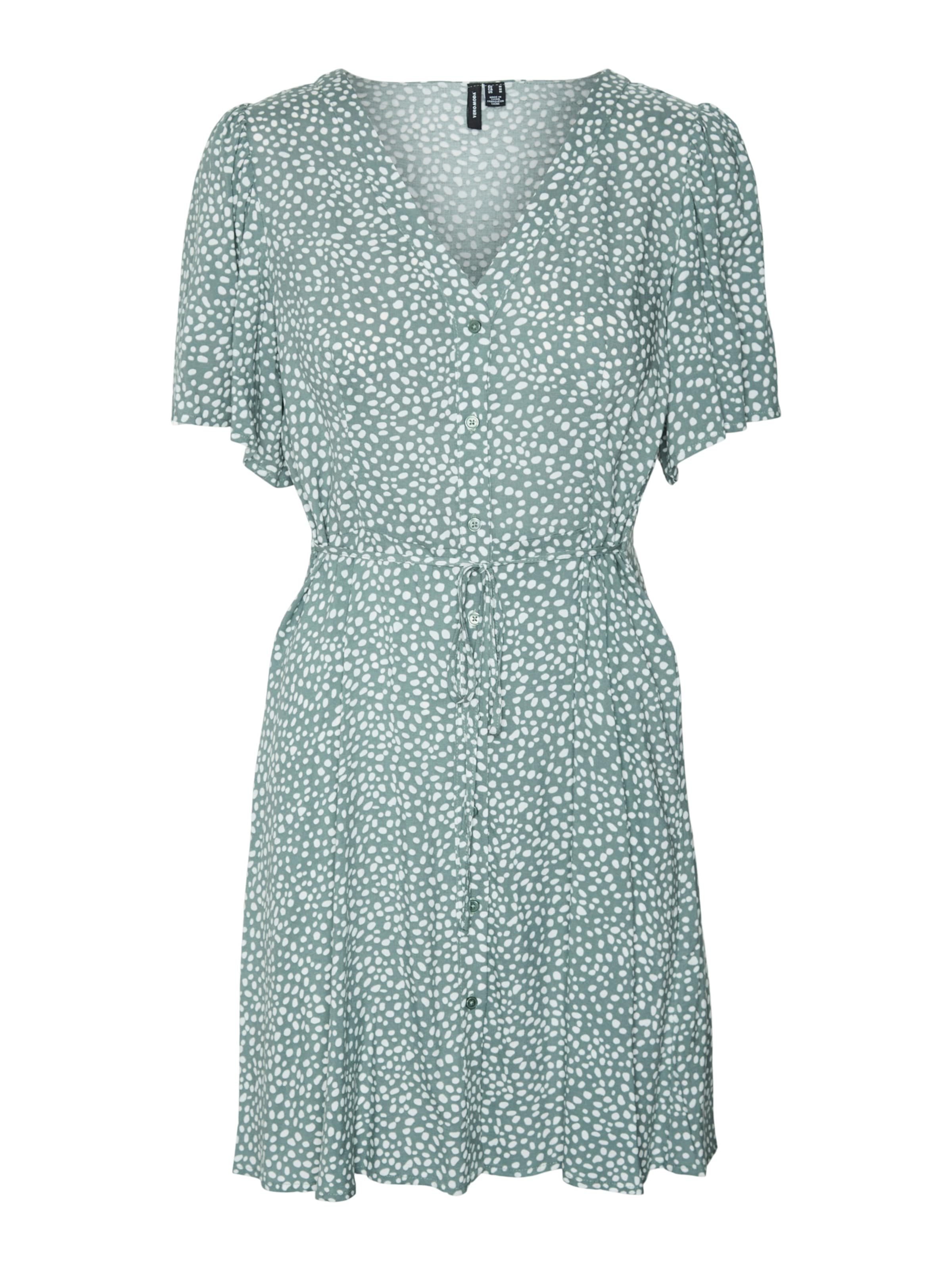 Vero Moda Curve Särkkleit 'VMCALBA', värv roheline: eest vaates