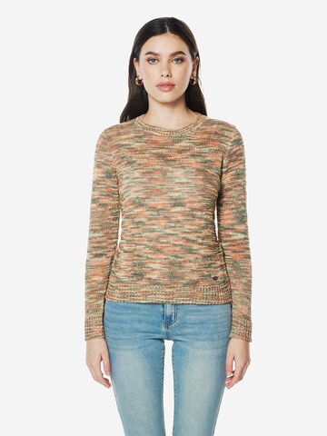 KOROSHI Sveter - Hnedá: predná strana