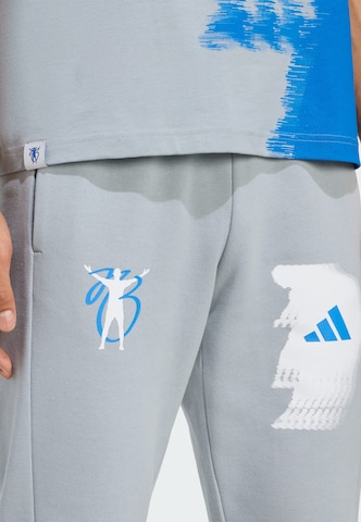 Effilé Pantalon de sport 'Jude Bellingham' ADIDAS PERFORMANCE en gris