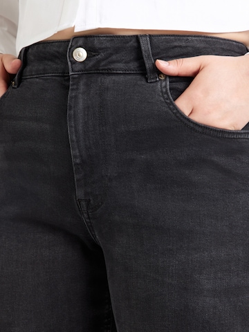 ONLY Carmakoma Wide leg Jeans 'CARZENIA' in Black