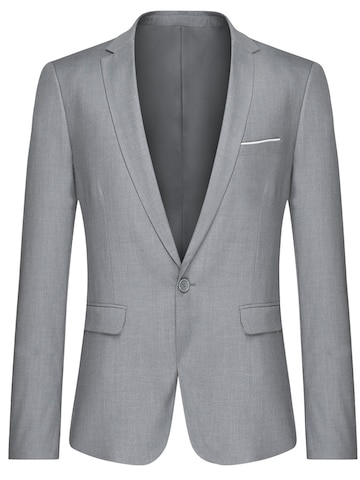 Youthup Suit Jacket in Grey: front