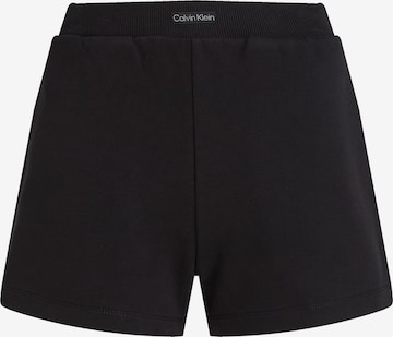 Pantalon Calvin Klein Jeans en noir : devant