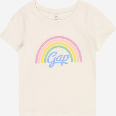 GAP Camiseta en crema / azul claro / lila / naranja, Vista del producto