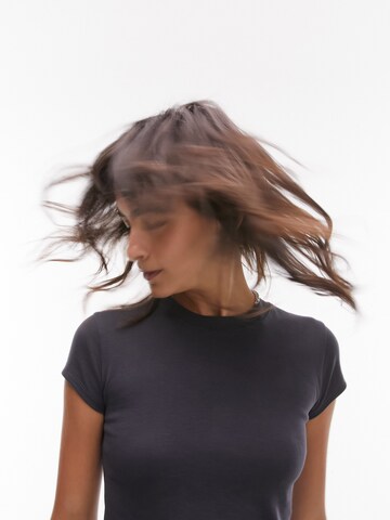 TOPSHOP Shirt 'EVERYDAY' in Grey