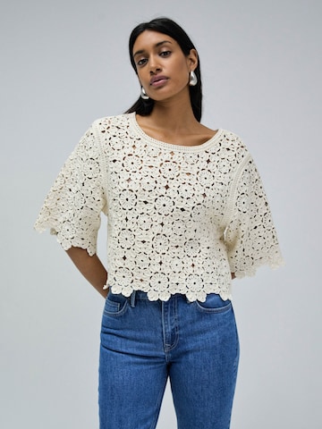 Salsa Jeans Trui in Beige: voorkant