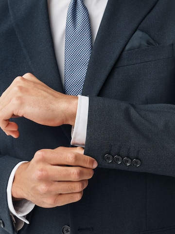 Next Regular fit Poslovni suknjič  | modra barva