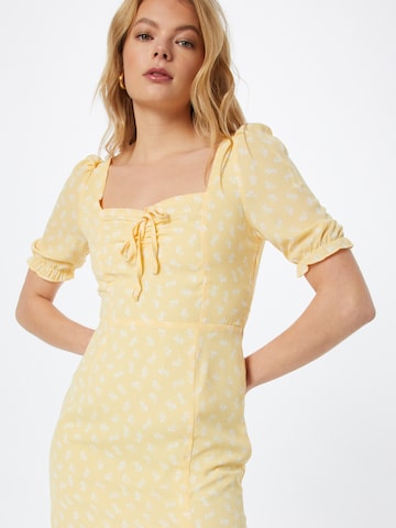 The Frolic Kleid in Gelb